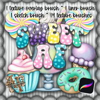 Sweet AF Brushset