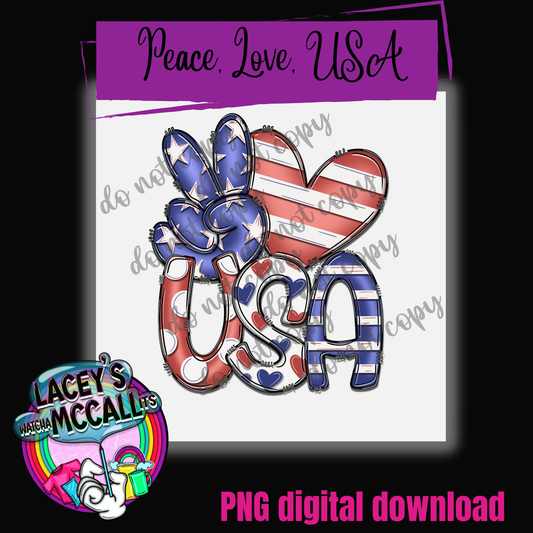 Peace, Love, USA