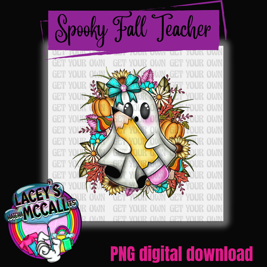 Spooky Fall Teacher